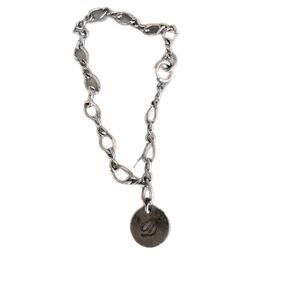 Vintage forstner sterling silver initial bracelet